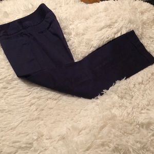 Purple cropped pants —-  size 2